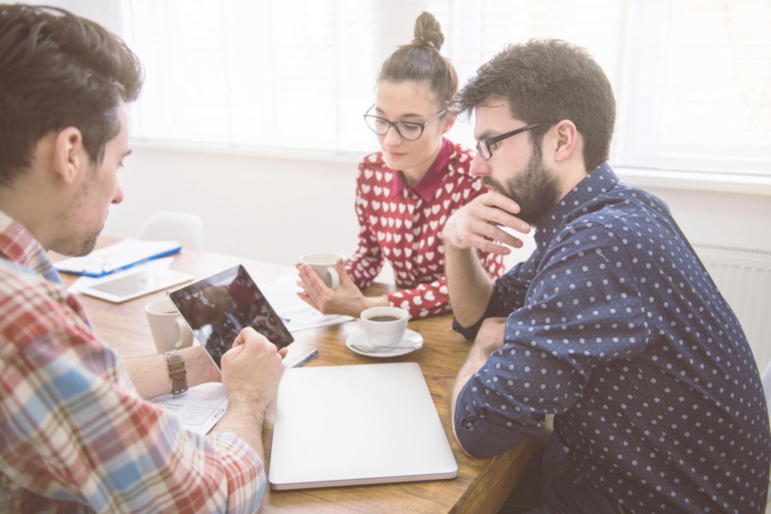 Internationale Studierende bei Startup-Beratung